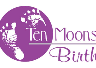 Ten Moons Birth Logo Design