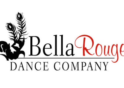 Bella Rouge Dance Company Logo Design